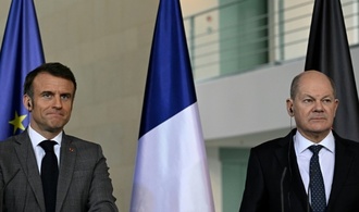 Macron und Scholz treffen sich zu einem privaten Abendessen in Paris